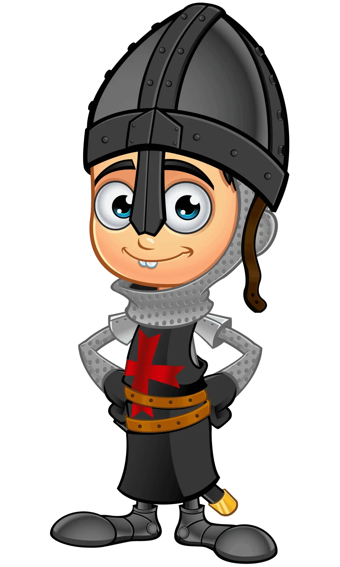 Squire Ralph giving his thumbs up